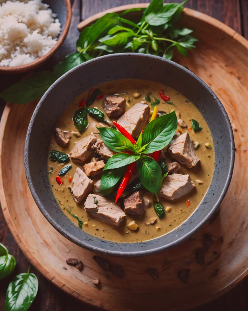 Thai green curry