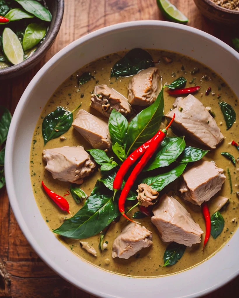 Thai green curry